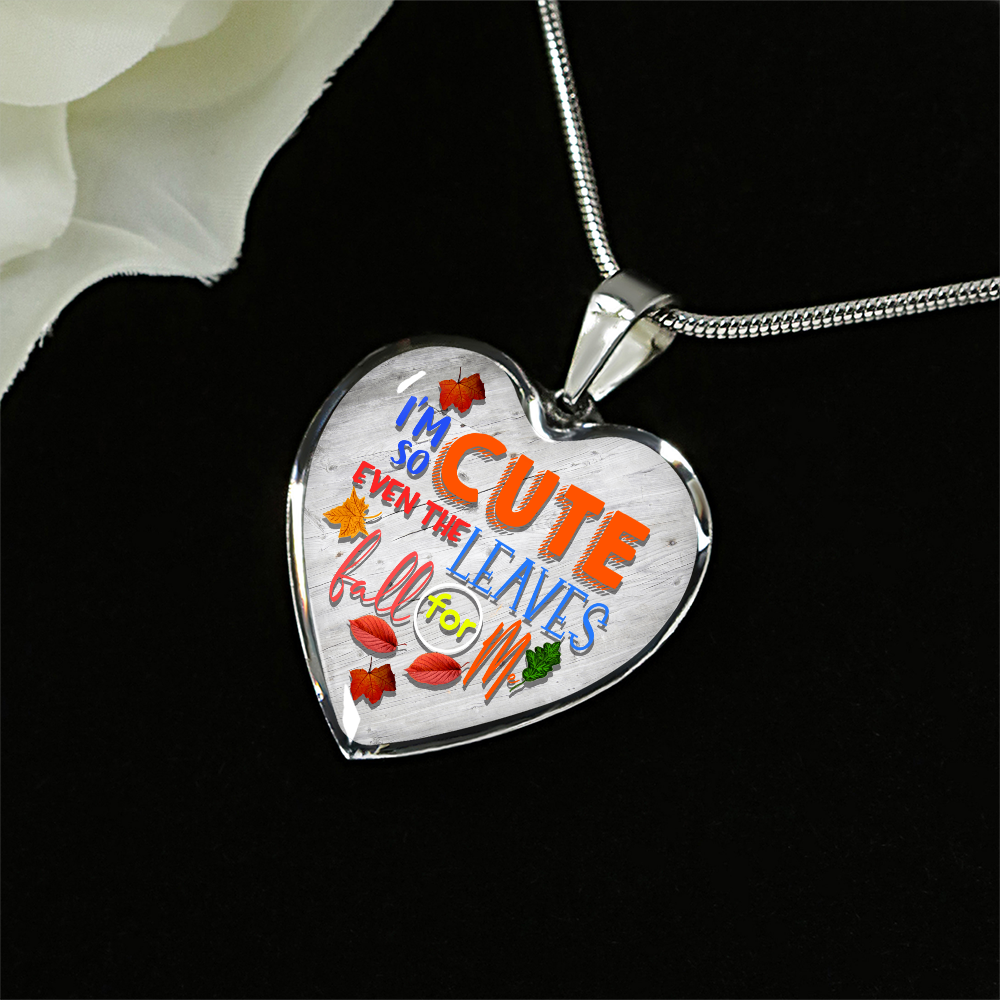 I'm So Cute, Even The Leaves Fall For Me