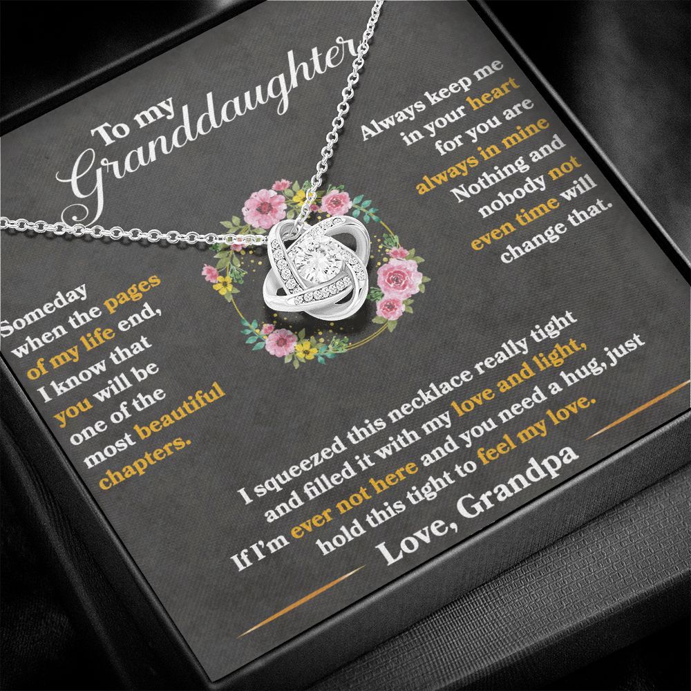 Granddaughter - Always Keep Me in Your Heart - Love Grandpa