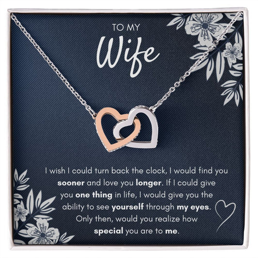 wife gifts anniversary gifts for wife badass women gifts soulmate jewelry gift for wife from husband to my wife necklace for her