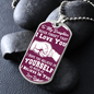 Daughter - I Believe in You - Purple - Dog Tag