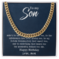Son - Everything - Cuban Link Chain