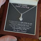 To My Stunning Smokin Hot Wife - Alluring Beauty Necklace