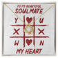 To My Beautiful Soulmate - Love Knot Necklace