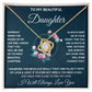 to my beautiful daughter necklace from mom from dad mother and daughter necklaces birthday gifts for daughter adult mother to daughter gifts