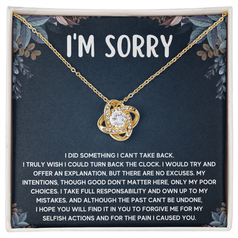 apology gifts for her please forgive me i love you necklace i'm sorry gifts for her sorry card for her gf gifts jewelry box for girlfriend