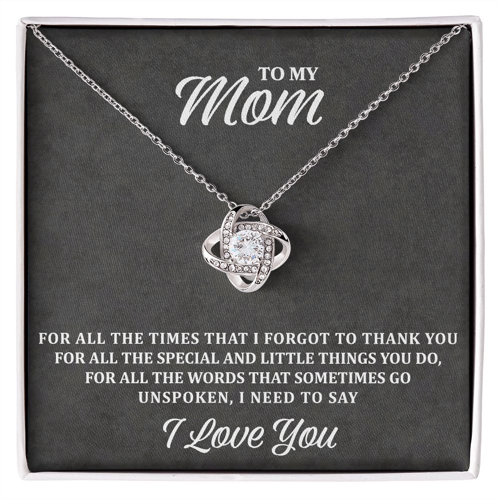 To My Mom - I Need To Say