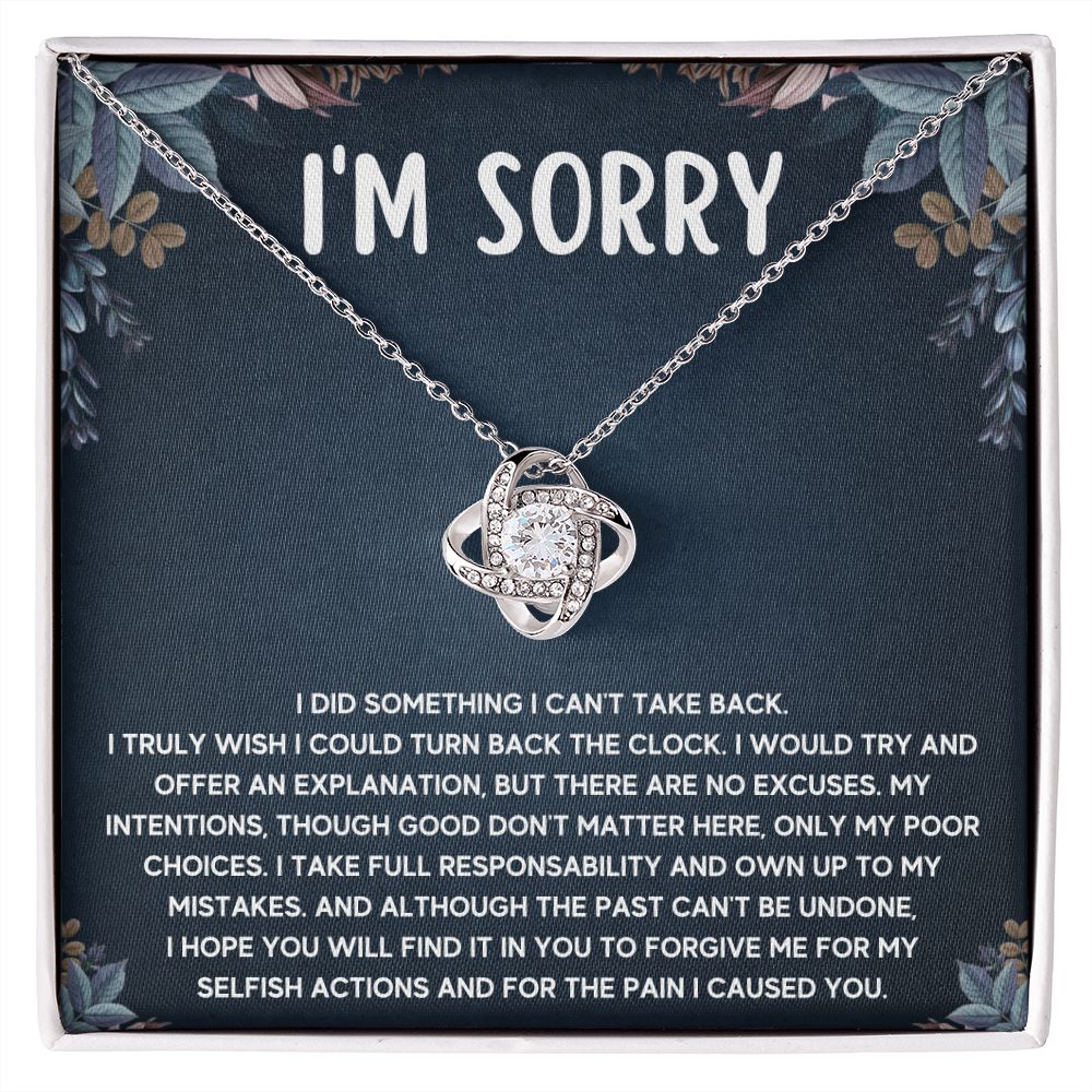 apology gifts for her please forgive me i love you necklace i'm sorry gifts for her sorry card for her gf gifts jewelry box for girlfriend