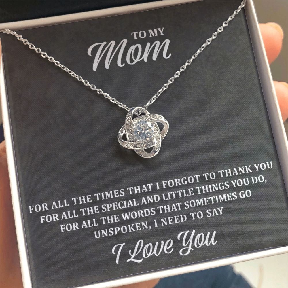 To My Mom - I Need To Say