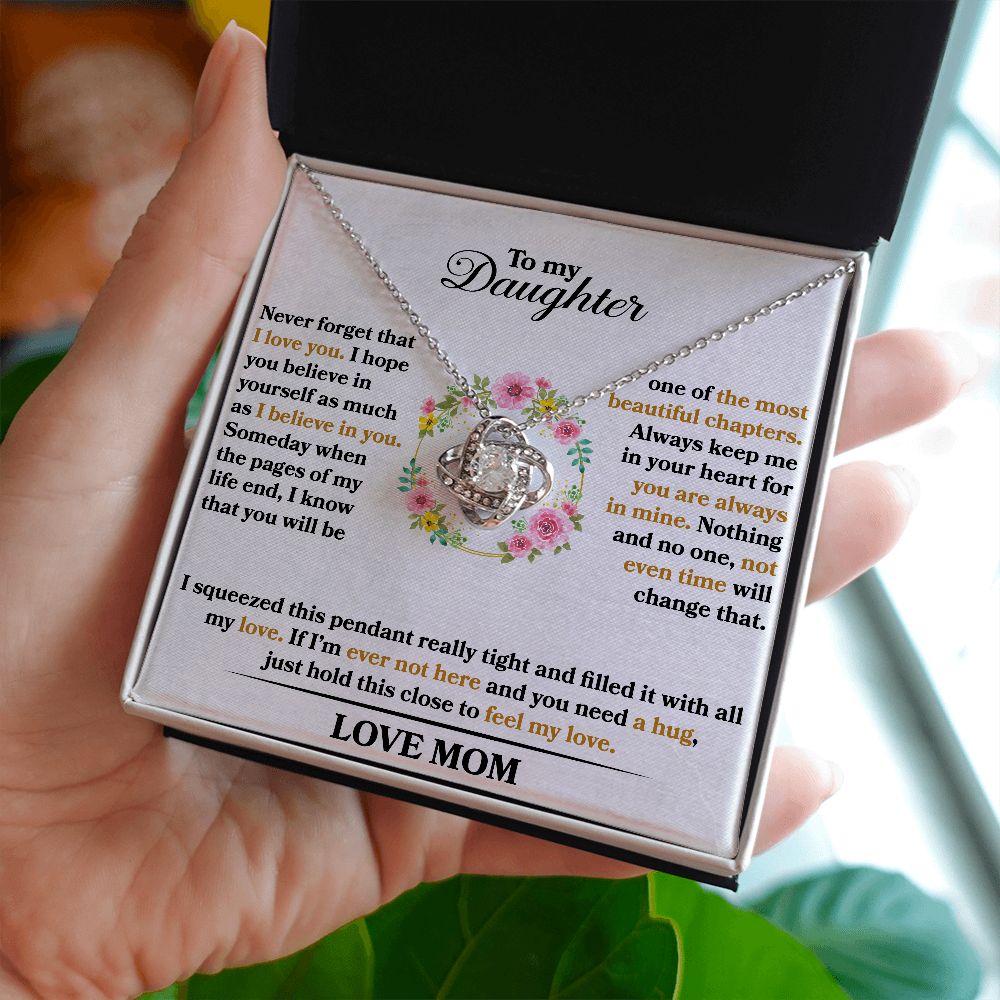 Daughter - Never Forget I Love You - Love Mom