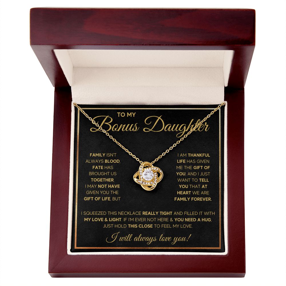 Bonus Daughter Gifts From Stepdad Stepmom Like A Daughter To Me Jewelry daughter in law necklace gift for daughter in law