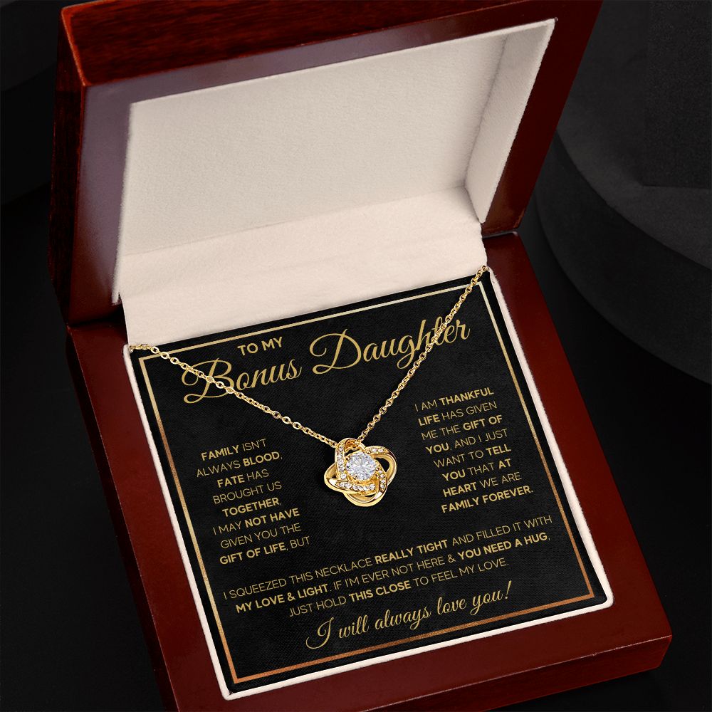 Bonus Daughter Gifts From Stepdad Stepmom Like A Daughter To Me Jewelry daughter in law necklace gift for daughter in law