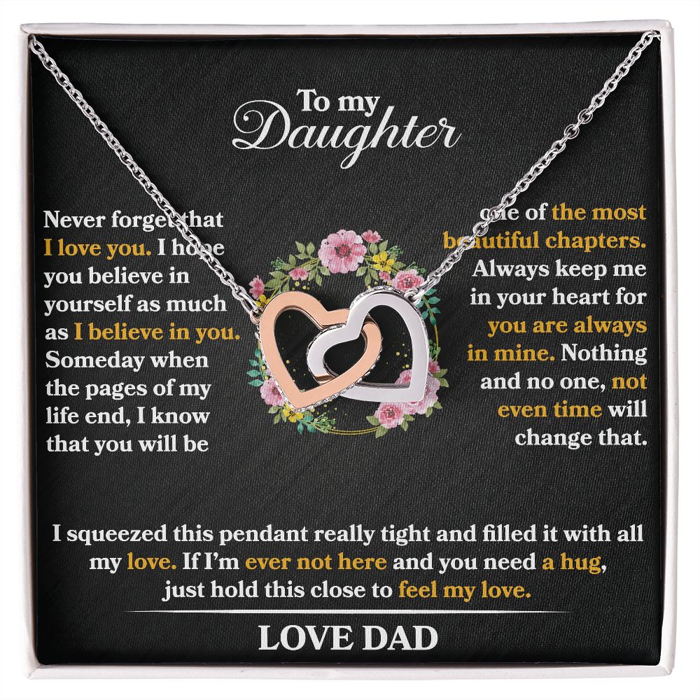 Daughter - Never Forget That I Love You - Love Dad