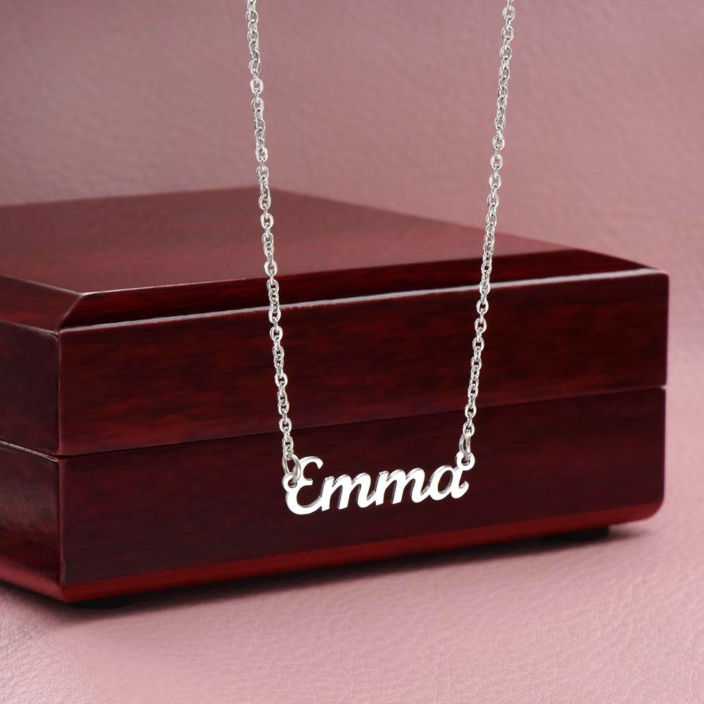 Daughter - I Believe in You - Name Necklace